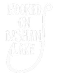 Hooked On Bashan Lake Connecticut Grommeted Golf Towel