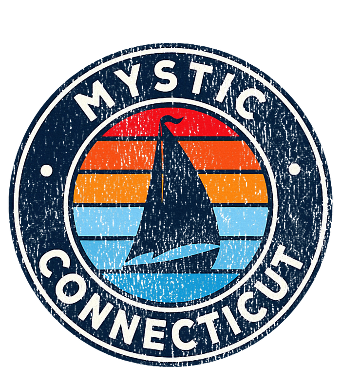 Mystic Connecticut Ct Vintage Sailboat T-Shirt