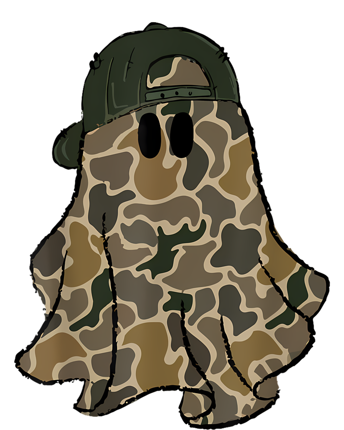 Halloween Camouflage Camo Ghost Hello Hunting Season T-Shirt