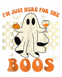 IM Just Here For The Boos Ghost Retro Groovy Halloween T-Shirt