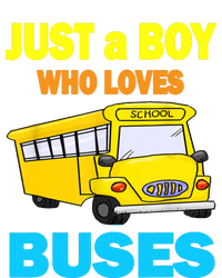 Just A Boy Who Loves School Buses & Cute Bus Lovers Tall Sweatshirt