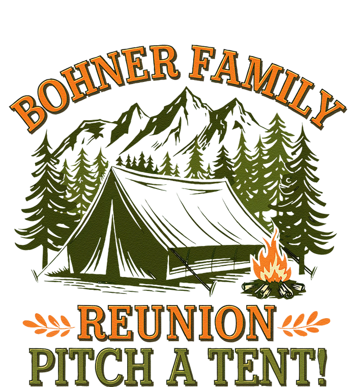 Bohner Family Reunion Pitch A Tent Softstyle® CVC T-Shirt