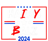 Funny Harris Walz 24 Hairy Balz 2024 Meme Democratics Vote Sweatshirt Cinch Pack Bag