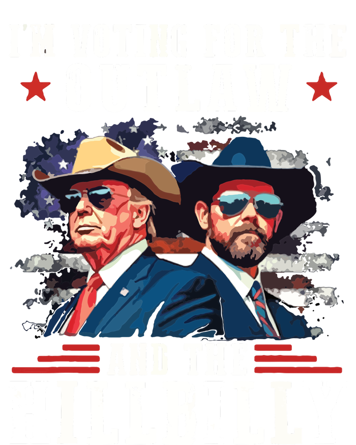 I Am Voting For The Outlaw And Hillbilly Trump Zip Tote Bag