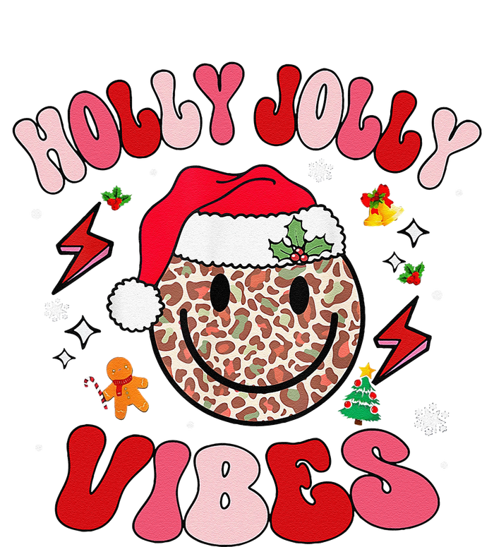 Groovy Holly Xmas Jolly Vibes Pin.K Christmas Xmas Snapback Five-Panel Rope Hat