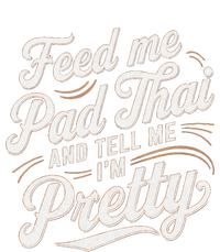 Feed Me Pad Thai Call Me Pretty Women Funny Humor Food Canvas