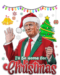 ILl Be Home For Christmas Santa Funny Trump Ugly Pajama Set