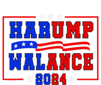 Harump Wallace 2024 Harris Trump Walz Vance Funny Tall Long Sleeve T-Shirt