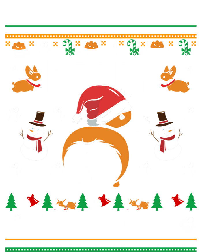 Merry Corgmas Christmas Corgi Dog Funny Ugly Christmas Gift Full Zip Hoodie