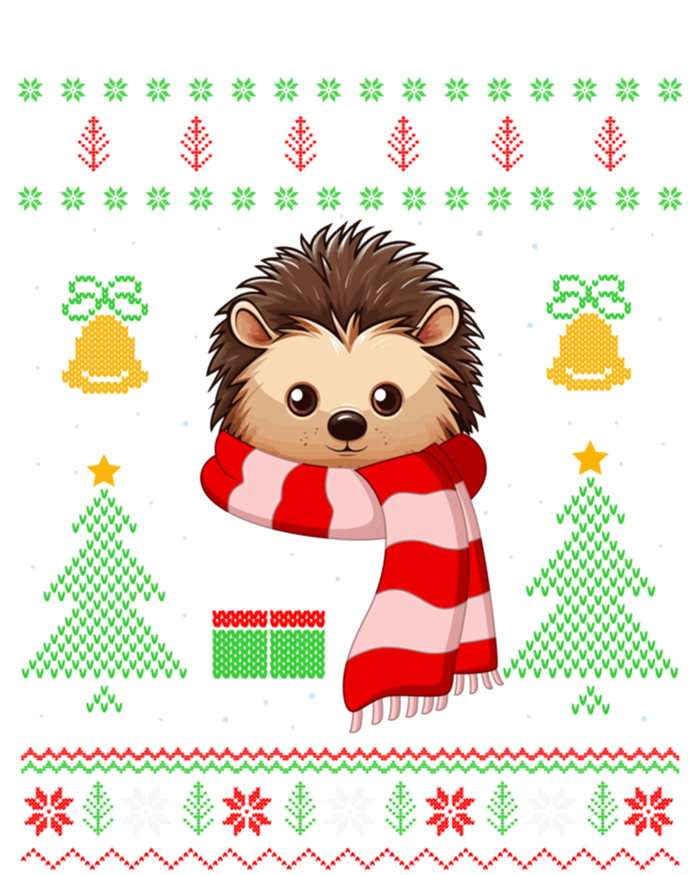 Xmas Ugly Style Hedgehog Christmas Meaningful Gift T-Shirt