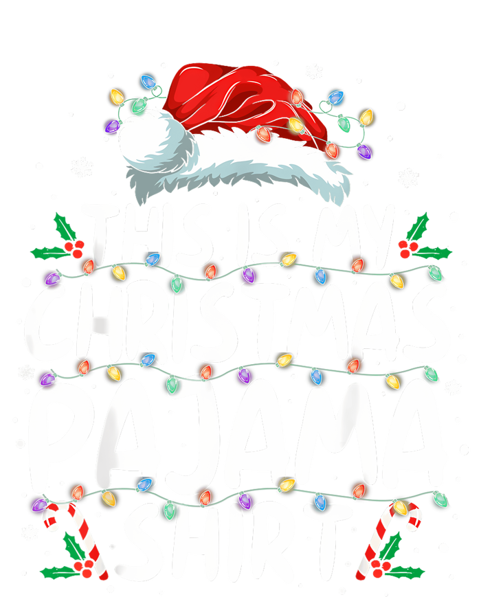 This Is My Christmas Pajama Xmas Pjs Women's Flannel Pajama Set