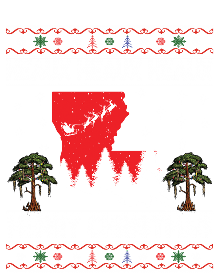 Louisiana Heaux Heaux Heaux Ugly Christmas Top Great Gift Long Sleeve Shirt