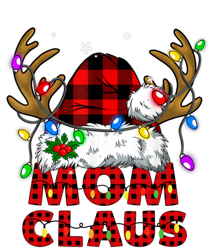 Mom Claus Family Matching Christmas Santa Costume Mom Gift Tie Dye Hoodie