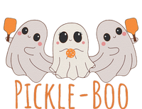 Fun Pickleboo Ghost Playing Pickleball Halloween Paddleball Gift Women's Pullover Hoodie