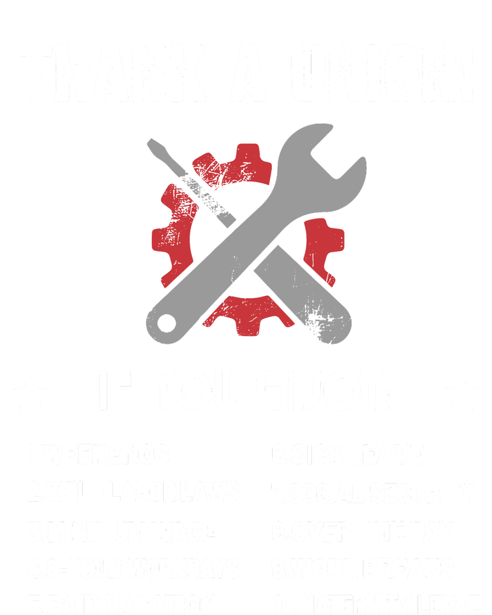 Thank A Union Union Strong Labor Union Union Thug Kids Hoodie