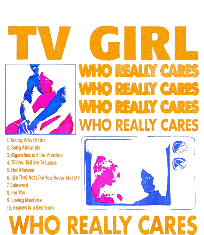 Tv Girl Who Really Care Gift Full Zip Hoodie