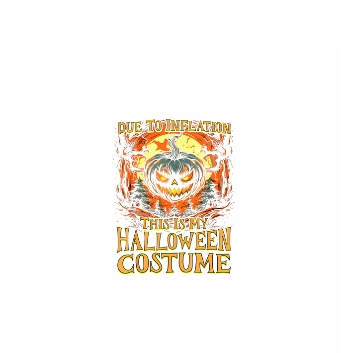 Due To Inflation This Is My Halloween Costume Jack O Lantern T-Shirt