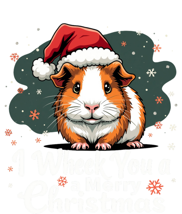 I Wheek You A Merry Christmas Cute Guinea Pigg Pigmas T-Shirt