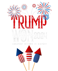 Donald Trump Won 2024 Election Inauguration T-Shirt