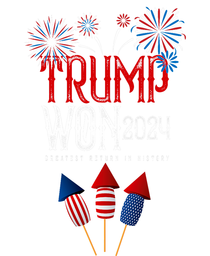 Donald Trump Won 2024 Election Inauguration T-Shirt