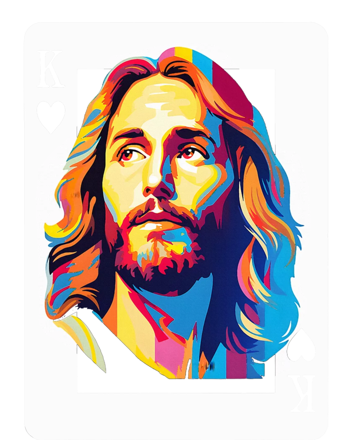 Jesus King Card Christian T-Shirt