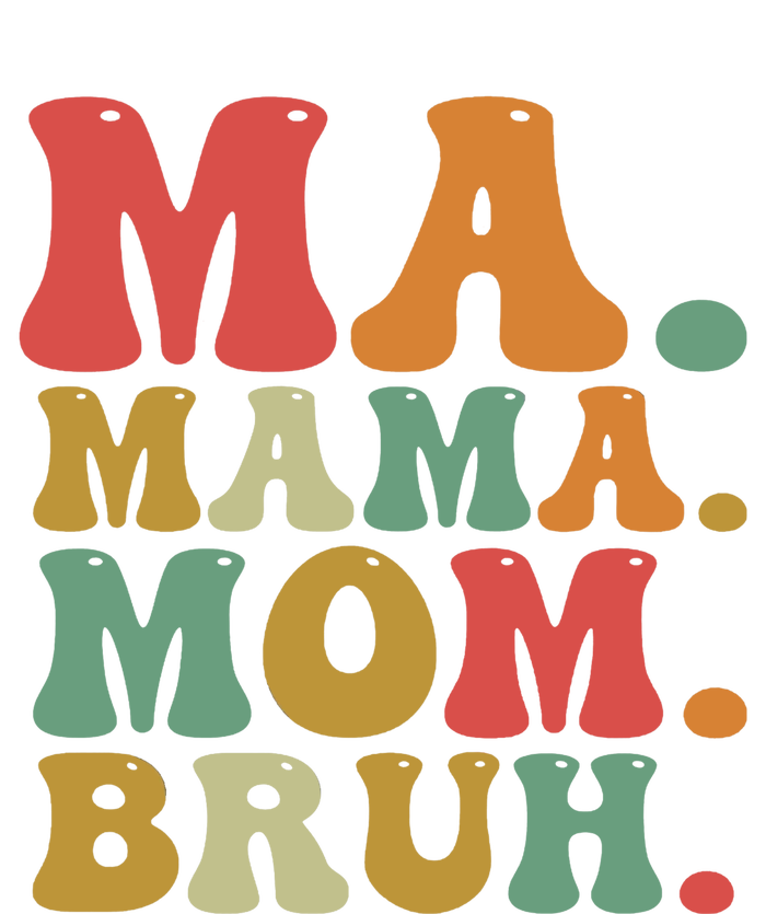 Ma Mama Mom Bruh Retro T-Shirt