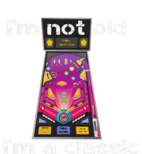 IM Not Old IM Classic Pinball Machine Tall T-Shirt