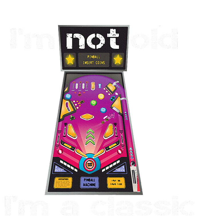 IM Not Old IM Classic Pinball Machine Tall T-Shirt