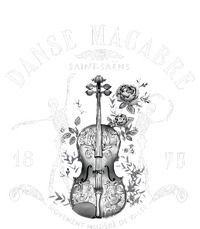 Danse Macabre Orchestra Skeleton Violin Teacher Halloween Women's Fleece Hoodie