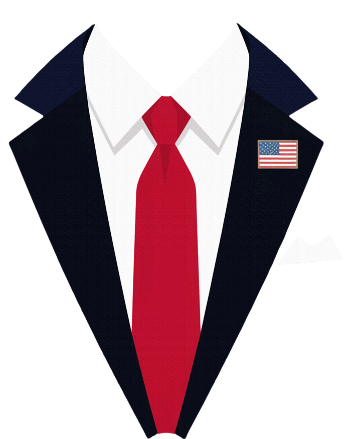 Funny Usa President Trump Suit Easy Halloween Costume T-Shirt