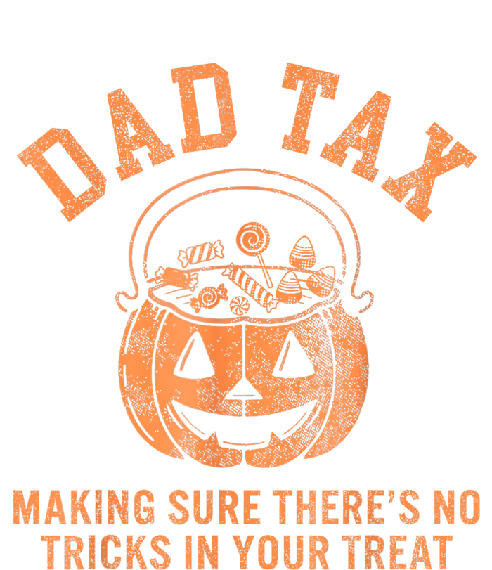 Dad Tax Halloween Trick Or Treat Pumpkin Funny Dad Joke Women's Perfect Tri Rocker Tank