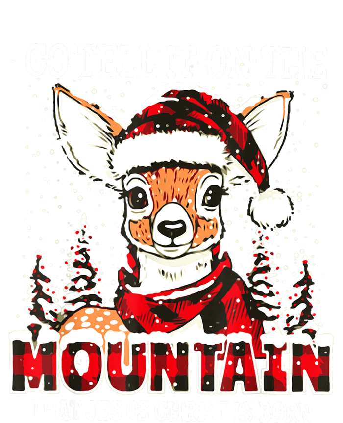 Reindeer Go Tell It On The Mountain That Jesus Christ T-Shirt