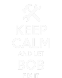 Bob Fix Quote Funny Birthday Personalized Name Gift Idea Performance Long Sleeve Polo