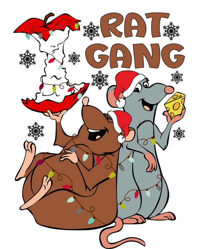 Christmas Remy And Emile Rat Gang Anyone Can Cook Christmas Poster