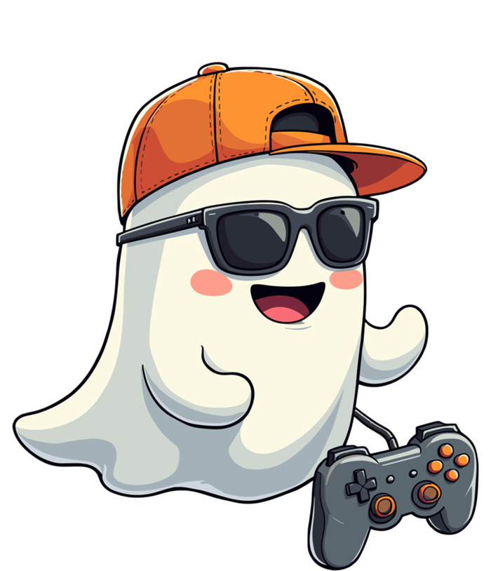 Gamer Ghost Cool Halloween Costume Video Game Lover Gaming Gift T-Shirt