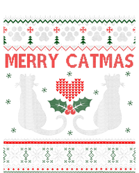 Funny Merry Catmas Ugly Christmas Sweater Tank Top