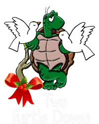 Funny Two Turtle Doves Twelve Days Of Christmas Softstyle Adult Sport Polo