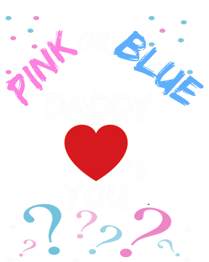 Gender Reveal For Dad Blue Daddy Loves You Hoodie Long Sleeve Shirt