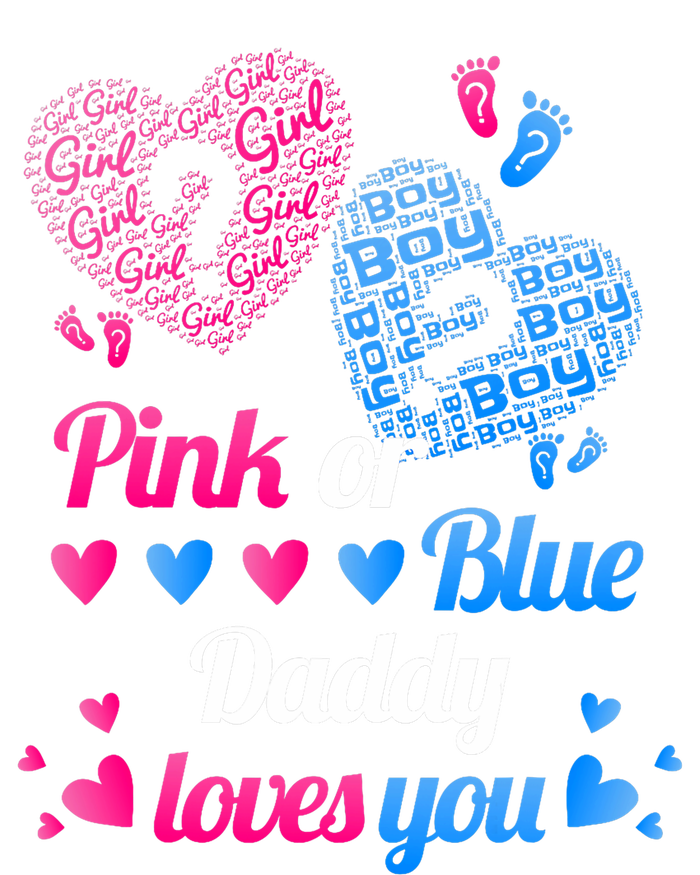 Gender Reveal Daddy Loves You Ceramic Star Ornament