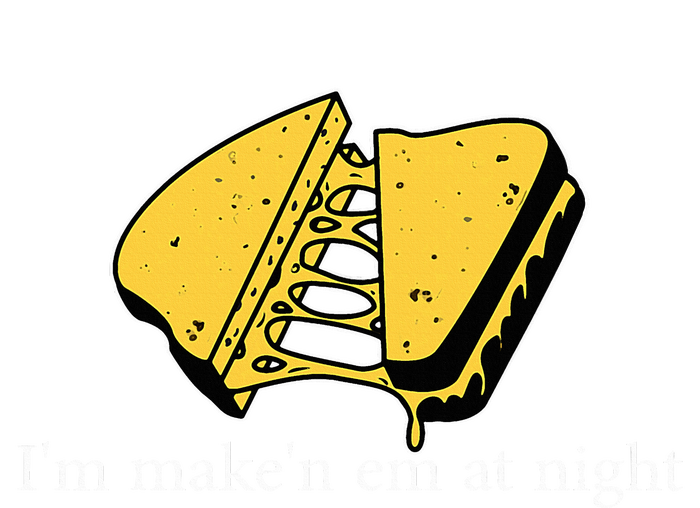 IM MakeN Em At Night Cheese Sandwich Funny Meme Kids Tie-Dye T-Shirt