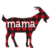 Goat Mama Red Plaid Merry Goatmas Christmas Mom Goat Lovers Long Sleeve Softstyle Adult Sport Polo