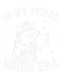 In My Feral Bride Era Raccoon Bella+Canvas Jersey Crop Tee