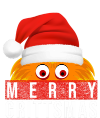 Gritty Christmas Merry Grittsmas Christmas Gift Long Sleeve Yupoong Adult 5-Panel Trucker Hat