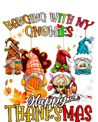 Hanging With My Gnomies Happy Thanksmas Thanksgiving Xmas Softstyle Adult Sport Polo