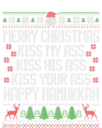 Happy Hanukkah Kiss My Ass His Ass Your Ass Merry Christmas T-Shirt