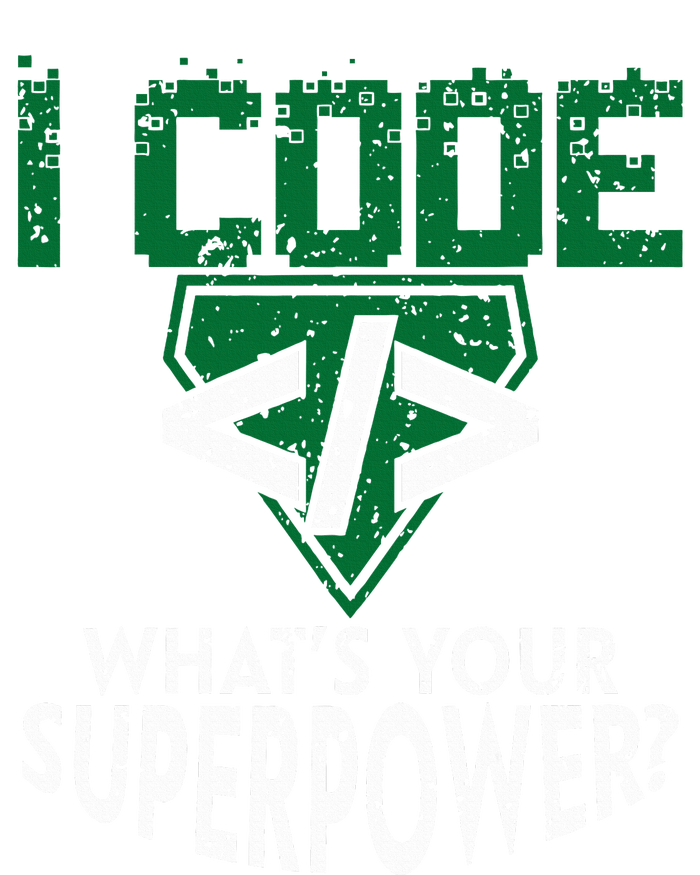 Computer Engineer Coding I Code Superpower Kids Hoodie