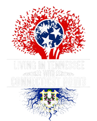 Tennessee Home Connecticut Roots State Tree Flag T-Shirt