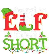 IM Not An Elf IM Just Short Merry Christmas Elf Xmas Funny Coaster