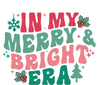 In My Merry And Bright Era Christmas Santa Xmas Groovy Retro T-Shirt