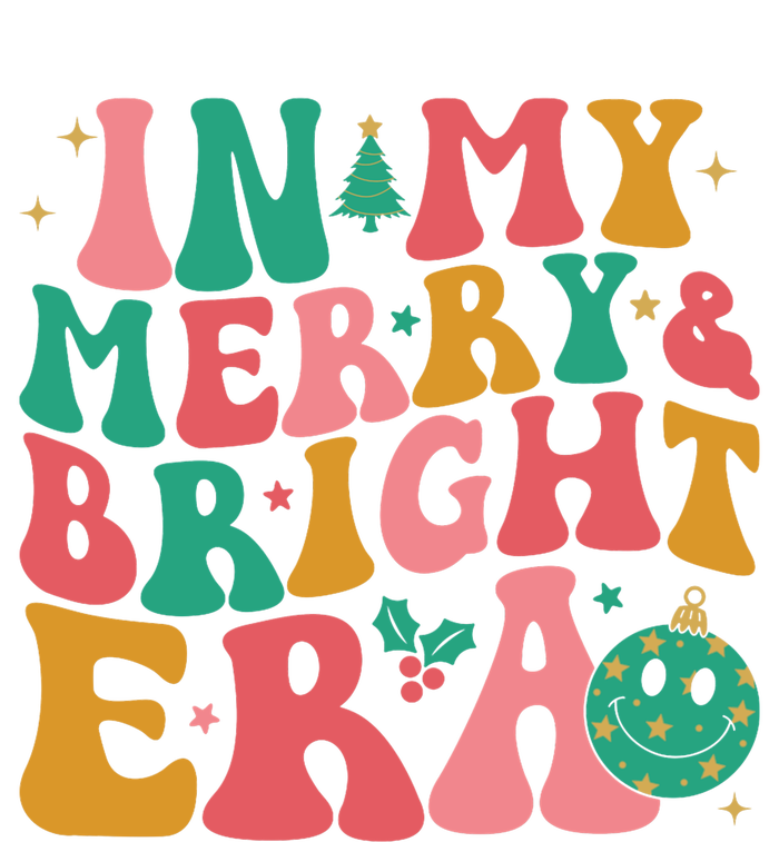 In My Merry And Bright Era Groovy Merry And Bright Christmas T-Shirt